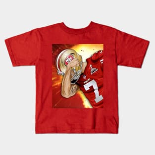 COLIN KAEPERNICK / GOLD Kids T-Shirt